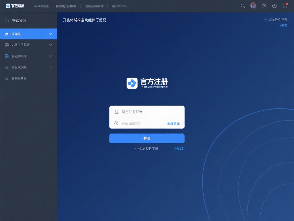 安装与登录：
完成软件下载后，打开程序并根据提示
