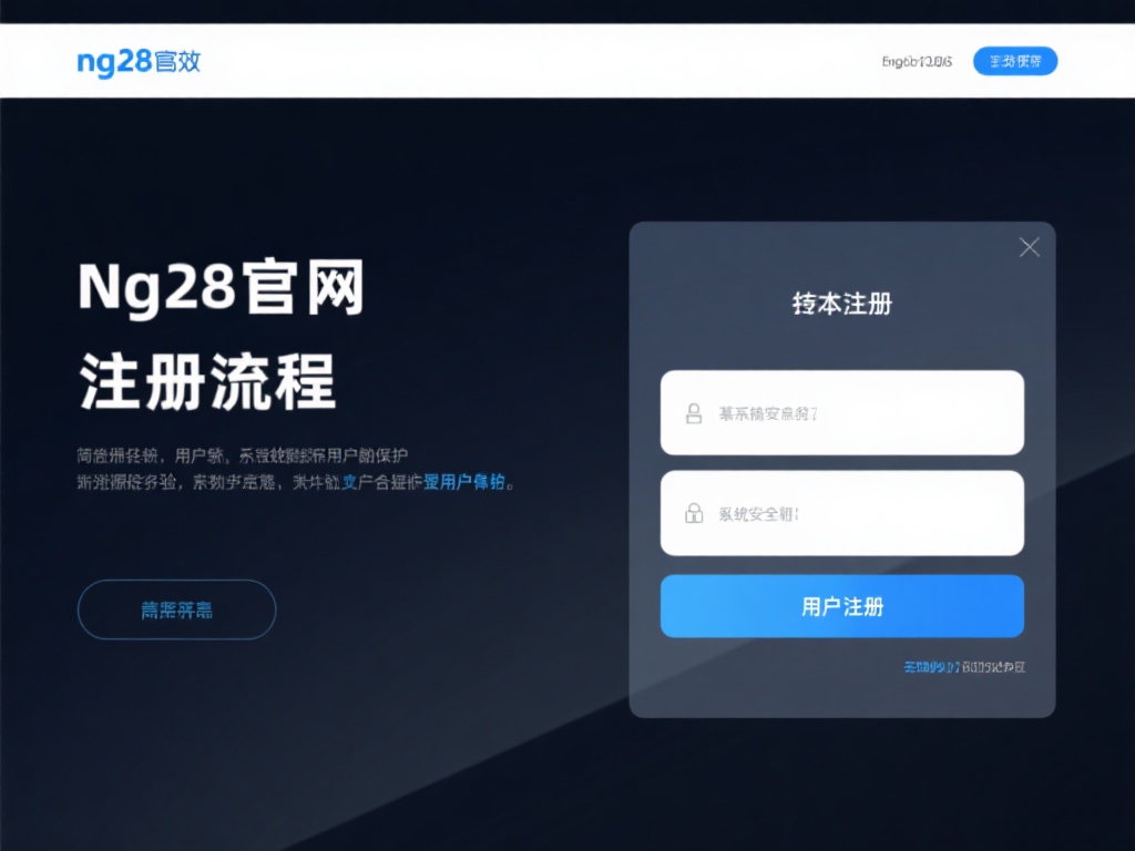 如何在NG28官网注册并顺利开始使用教程 相比传统的注册流程,ng28官网注册以高效、简洁的