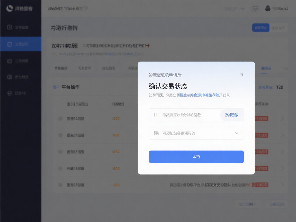 4.&nbsp;进行操作并确认交易状态
在完成取款申请后，