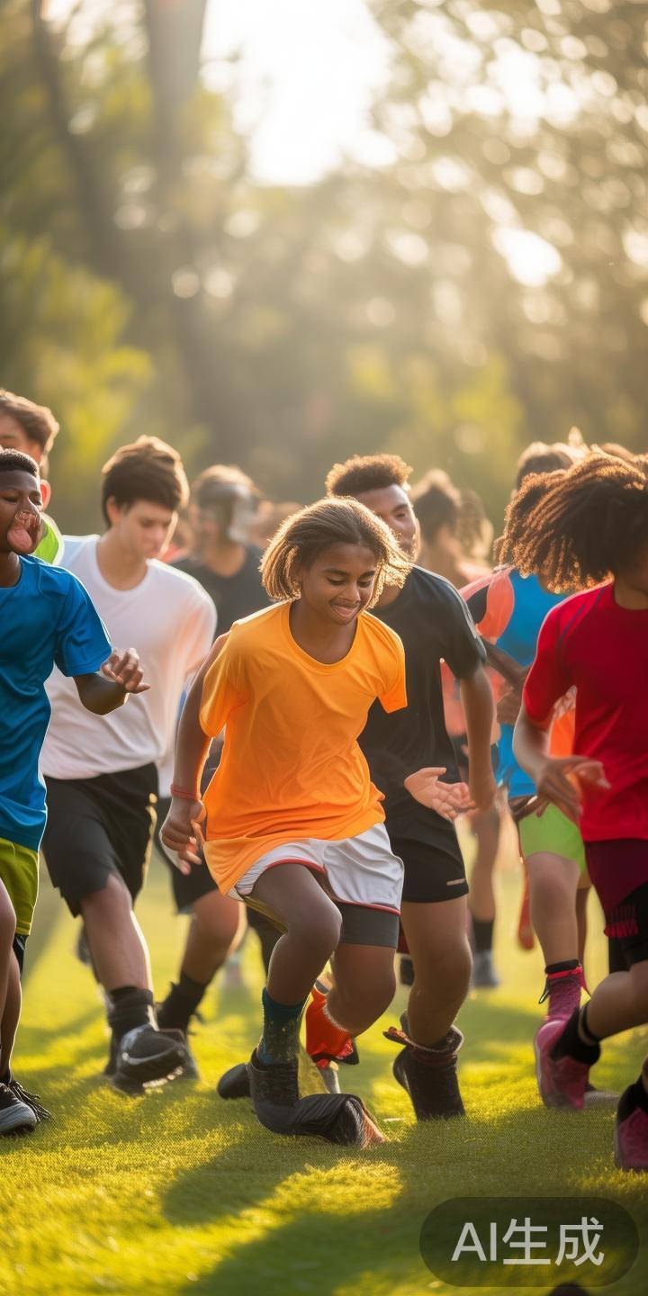在青少年的成长过程中，体育运动不仅能够增强体质，更